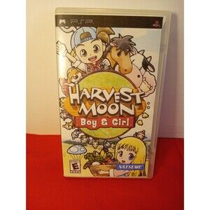 HARVEST MOON BOY AND GIRL PSP** NO GAME* CASE ONLY** COPIED ARTWORK**